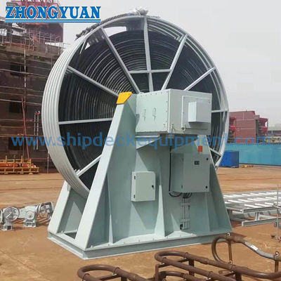 Sistema di bobine di cavi di alimentazione a terra a bassa tensione per il collegamento a terra delle navi