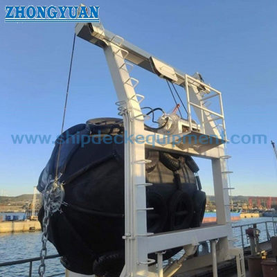 2.516T Girante idraulico da sbarco Davit per l'attrezzatura del ponte navale