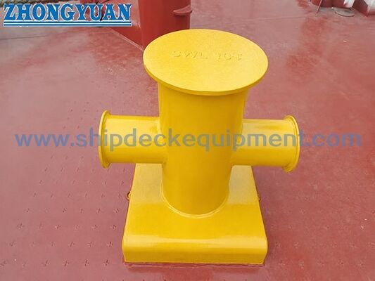 Dissuasore cruciforme per nave Cross Bitt | Bitta di ormeggio saldata sul ponte CB/T 3845-2000