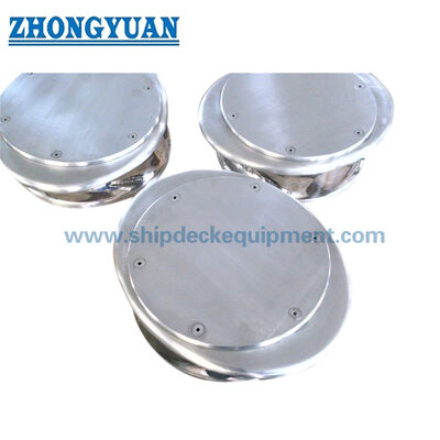 14" Stainless Steel Button Chock. Guida alla corda di ormeggio lucida per yacht e barche da lavoro