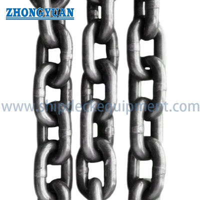 Catena di sollevamento in acciaio legato grado 80 | Catena saldata a caldo per imbracature e rigging