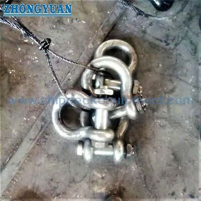 Accessori per catene di ancoraggio in acciaio forgiato e fuso per sistemi di ancoraggio marittimo e di ormeggio offshore