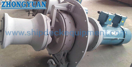 Capstan elettrico ad ancora verticale con testa di zingaro e curvatura