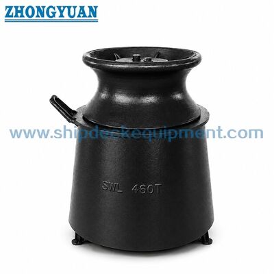 Passacavo a rulli con piedistallo conico | DIN 81907 Forma B, 80–320 kN