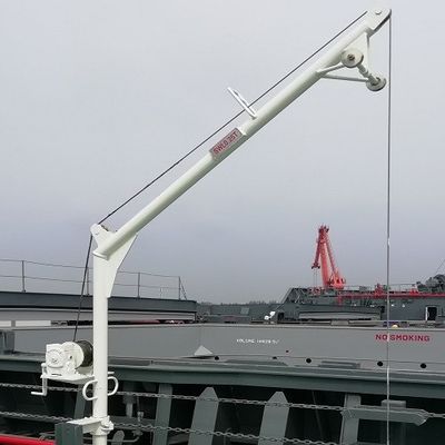 Gruetta mobile per rifiuti da 0,2–0,8 T | Attrezzatura di sollevamento della stiva del carico sul ponte della nave