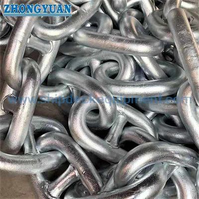 Catena di ancoraggio con catena a perno zincata