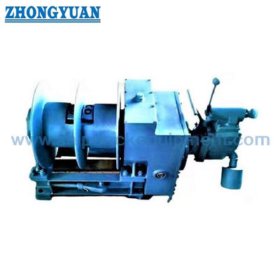 Argano per scaletta pilota marina 5-30kN ISO 7364 a tamburo diviso pneumatico