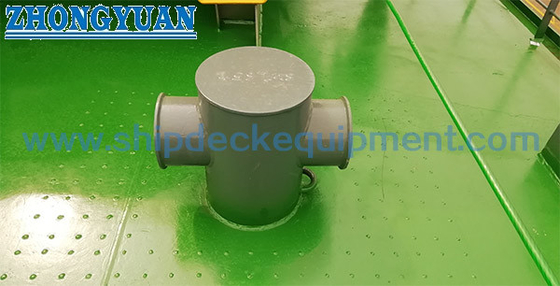 Il tubo fabbricato piatto di iso 13797 ha saldato l'attracco rimorchiando le bitte cruciformi spedisce il rimorchio dell'attrezzatura