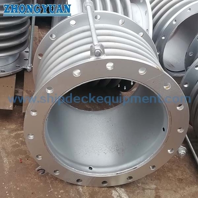 Tipo giunto di dilatazione dei soffietti di acciaio inossidabile Marine Pipe Fittings della flangia