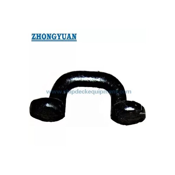 Tipo piatto ovale O Ring Ship Mooring Equipment di JIS F3410 dell'occhio dell'acciaio da forgiare di E