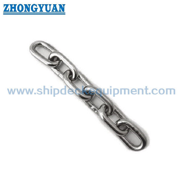Catena di ancoraggio in acciaio inossidabile 304/316 a maglie aperte | 5-20 mm per ancoraggio yacht