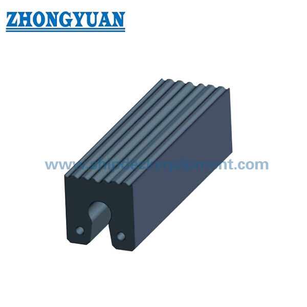 Fender di gomma tipo Omega per navi e banchine